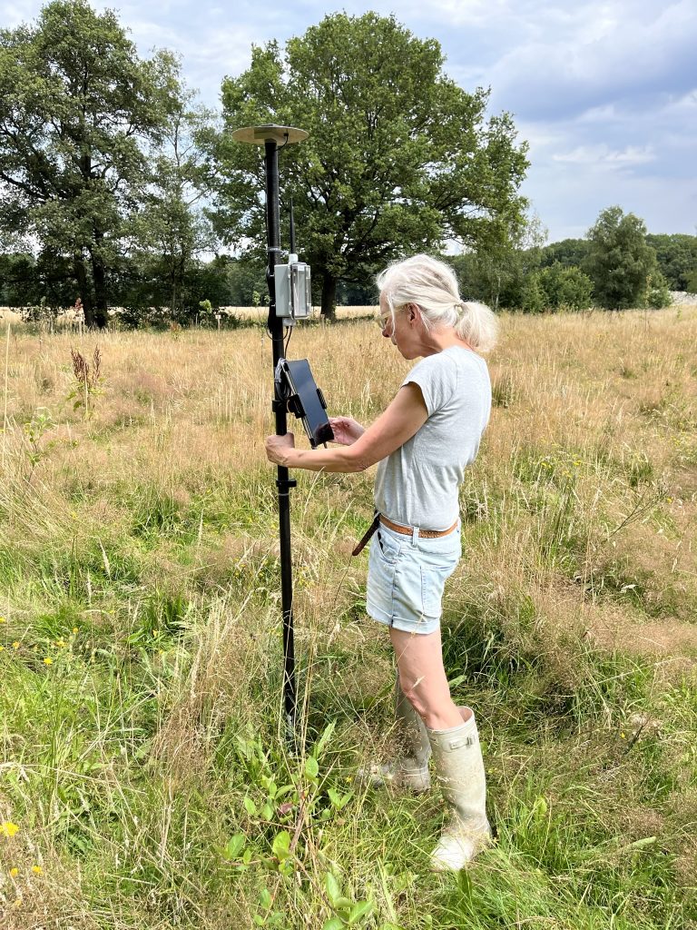 Technologie in voedselbossen bij aanplant en oogst