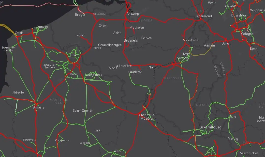 afstandsregels Vlaanderen - hoogspanningsnet