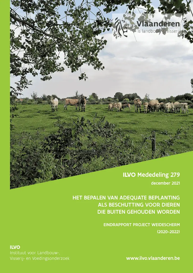 Weidescherm rapport