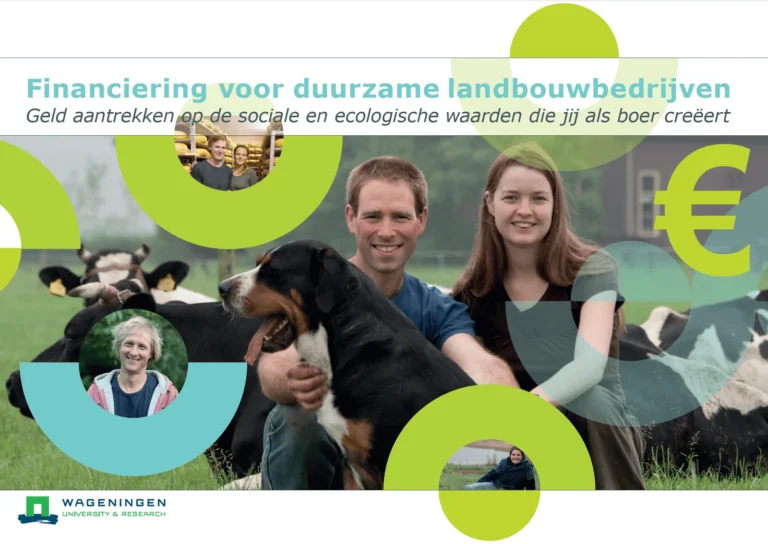 Financiering duurzame landbouw