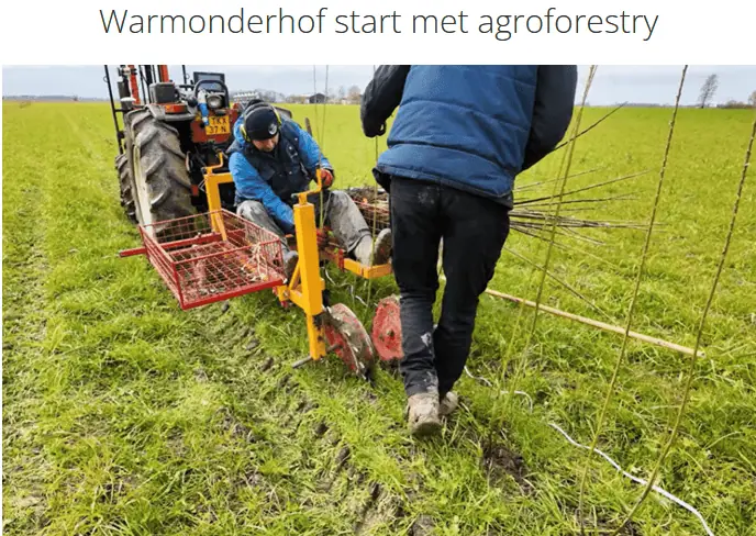 Agroforestry bij warmonderhof